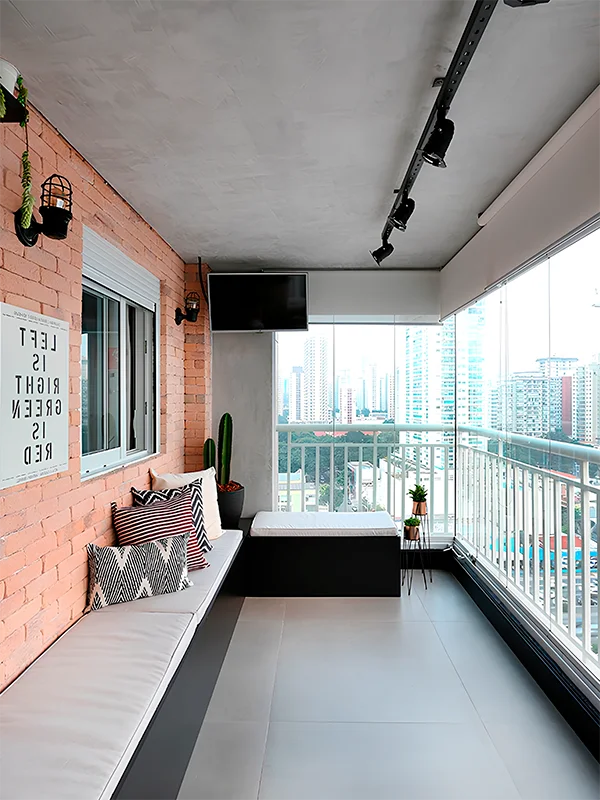 cimento queimado para varanda