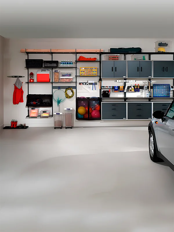 Explorando o Charme do Piso de Cimento Queimado: Dicas, Preços e Locais de Aplicação +40 Fotos 99 garagem com piso de cimento queimado