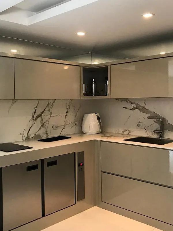 cozinha com marmore