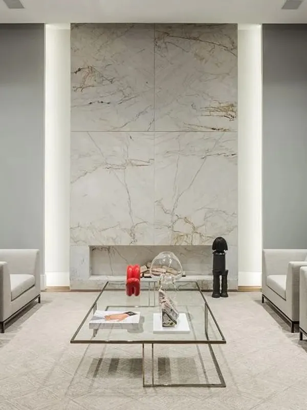 sala com cores claras