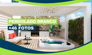 pergolado branco