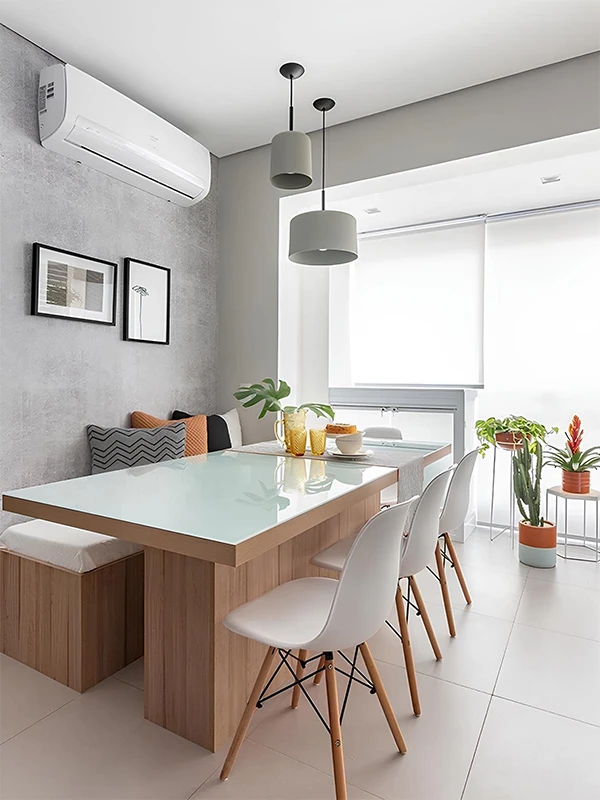 Piso Acetinado: Harmonia e Sofisticação em Cores, Projetos e Modelos +34 Fotos 99 cozinha de luxo no apartamento moderno