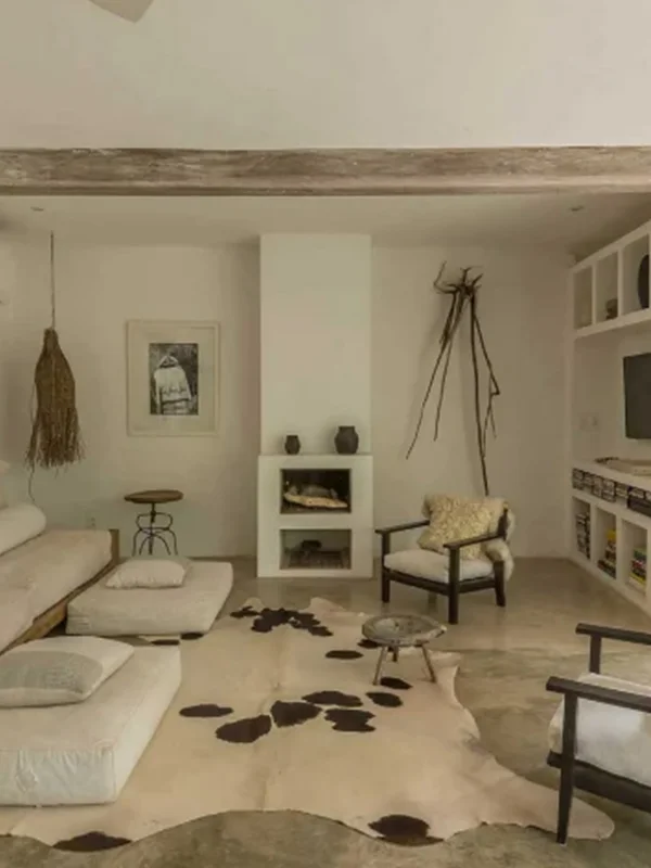 Explorando o Charme do Piso de Cimento Queimado: Dicas, Preços e Locais de Aplicação +40 Fotos 110 composição de cores em ambientes com cores claras