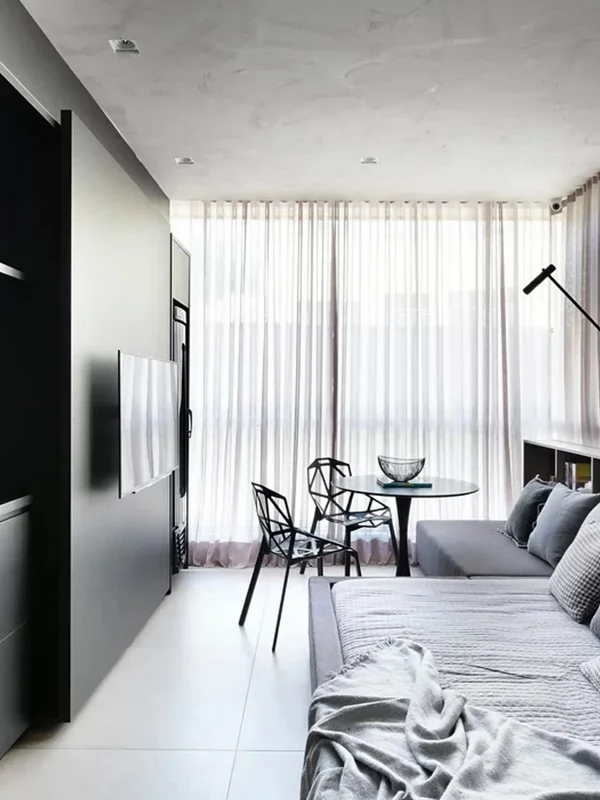 Explorando o Charme do Piso de Cimento Queimado: Dicas, Preços e Locais de Aplicação +40 Fotos 101 espaço para home office com cimento queimado