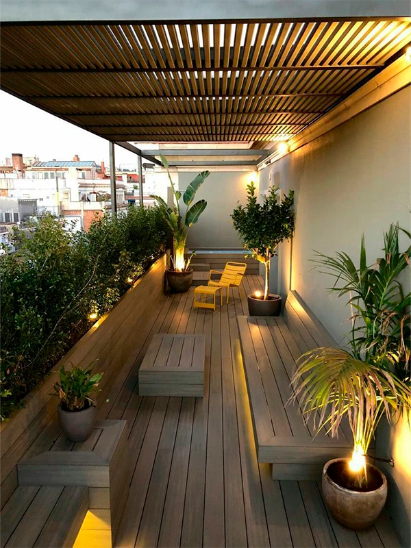 plantas para pergolado com varanda