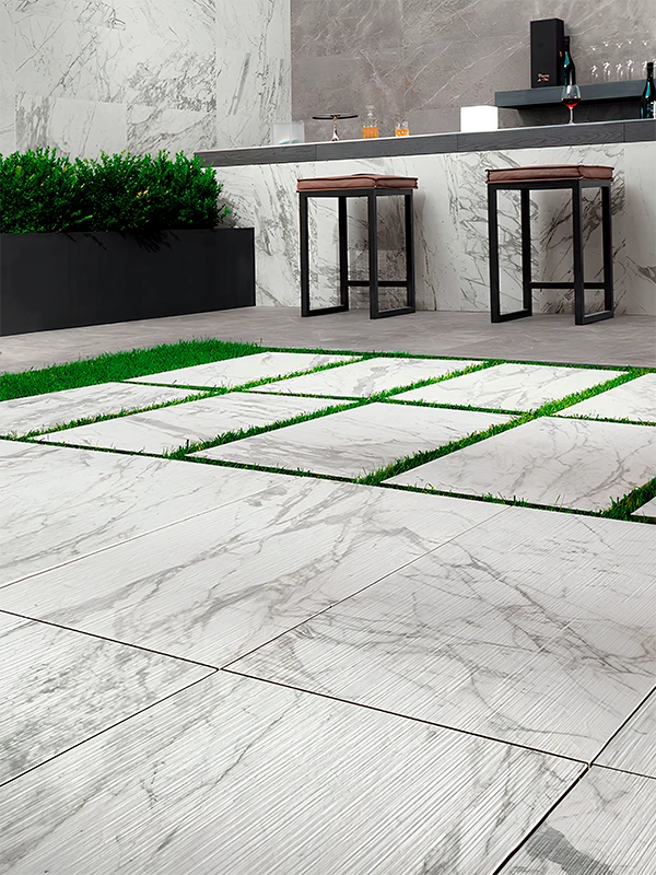 porcelanato marmorizado com acabamento antiderrapante