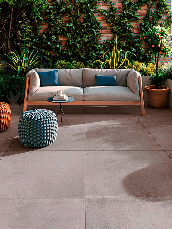 Porcelanato cimenticio para varanda 