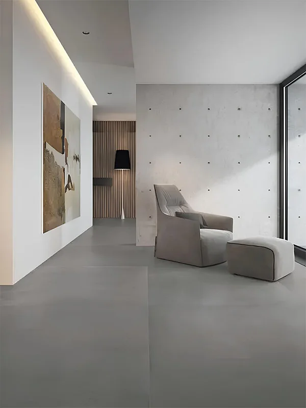 detalhes do cimento queimado