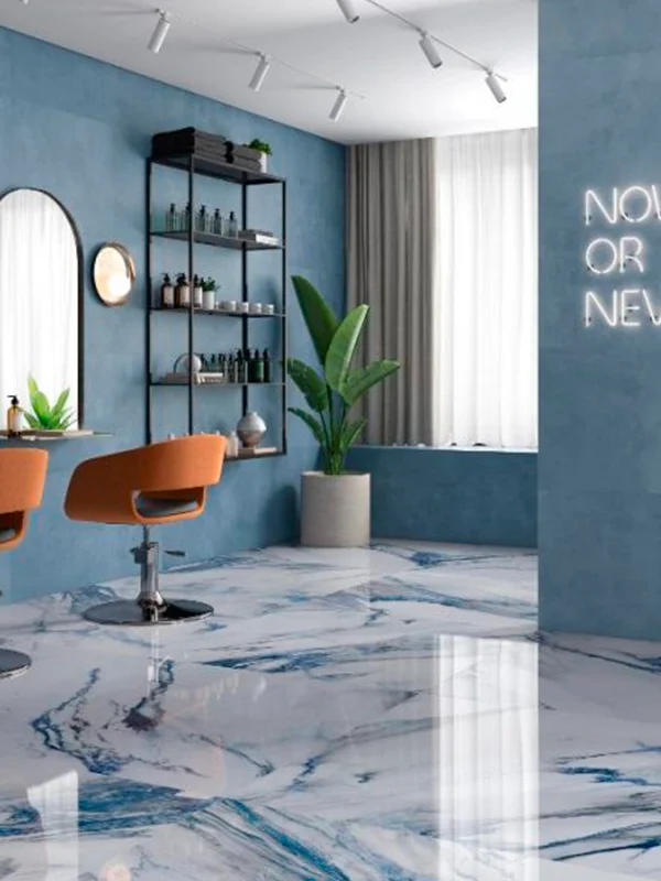 porcelanato liquido azul