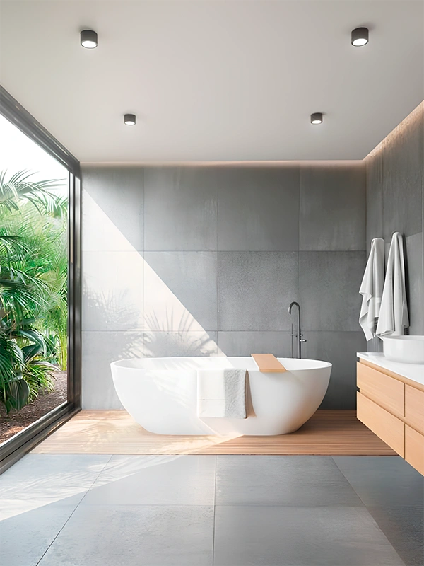 revestimento natural para banheiro 