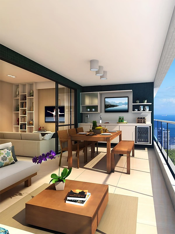 perfeito para varanda externa 