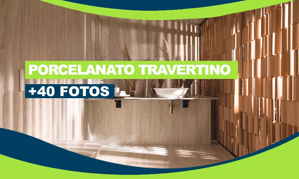 Transformando Projetos com Porcelanato Travertino! +40 Fotos para Inspirar sua Decoração 386 porcelanato travertino capa principal