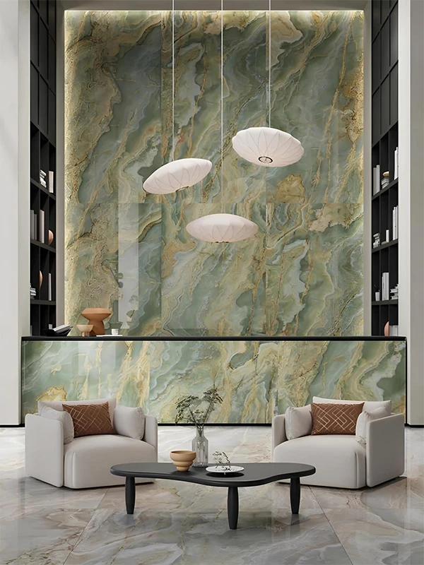 Porcelanato Verde: Revestimento que tem Vida, Natureza e Frescor! Dicas e Projetos +31 Fotos 100 decoração monocromatica com tons esverdeado