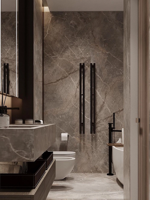 Mistura de efeito com cimento queimado