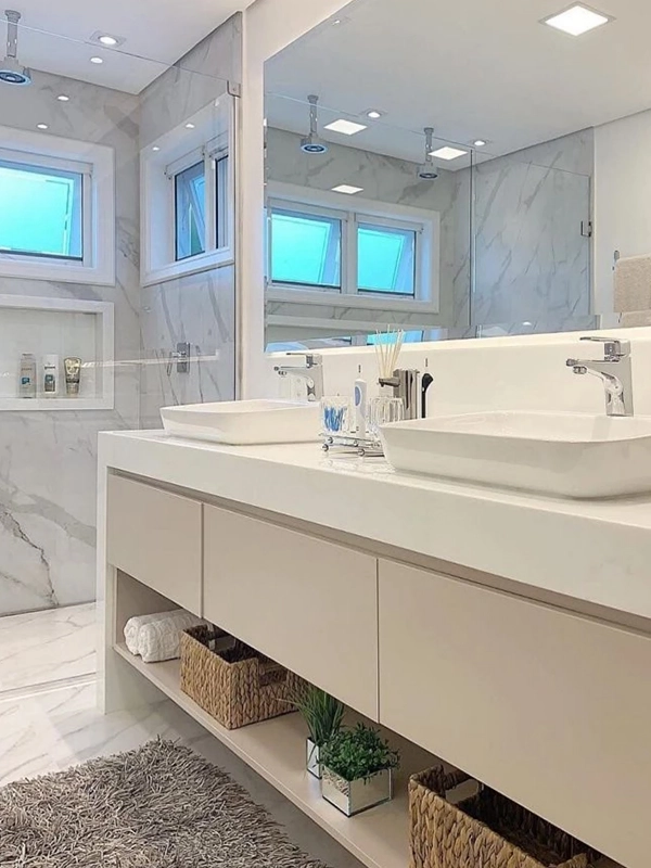 revestimento de marmore para banheiro