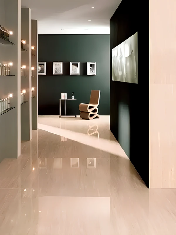 sala de estar com esse revestimento