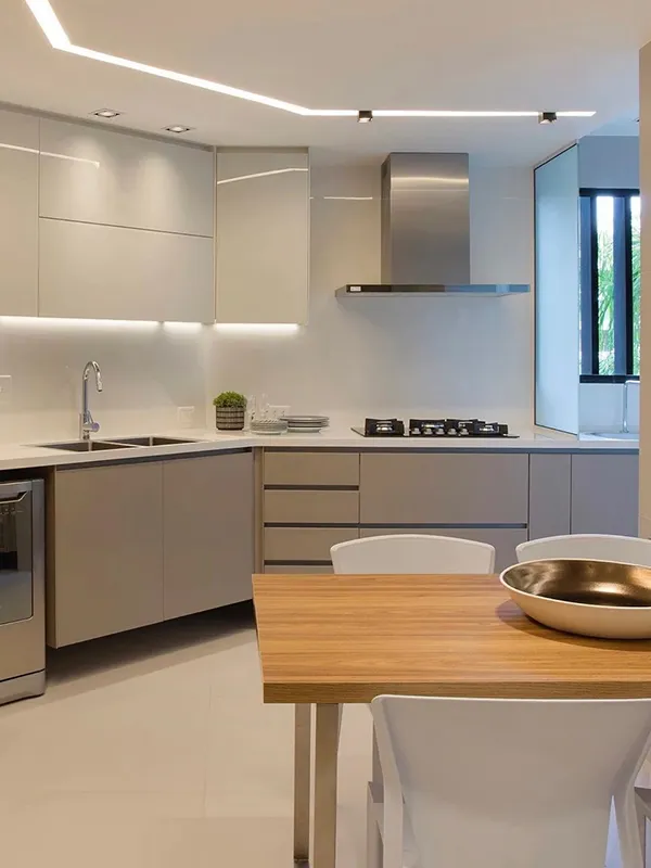 esse revestimento da a liberdade de decoração váriadas para casas e apartamentos