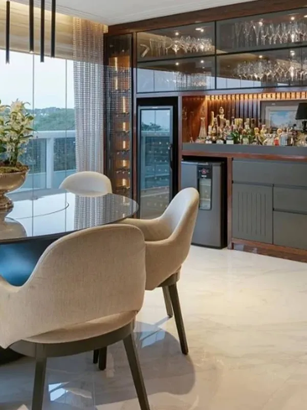 acabamento fosco e brilhante com ceramica retificada