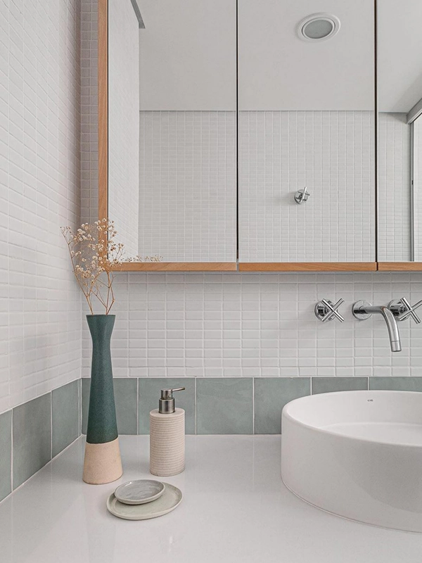 Cores Clean para banheiro