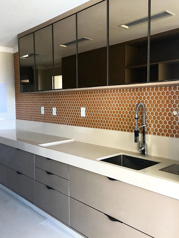 cozinha moderna com ceramica 