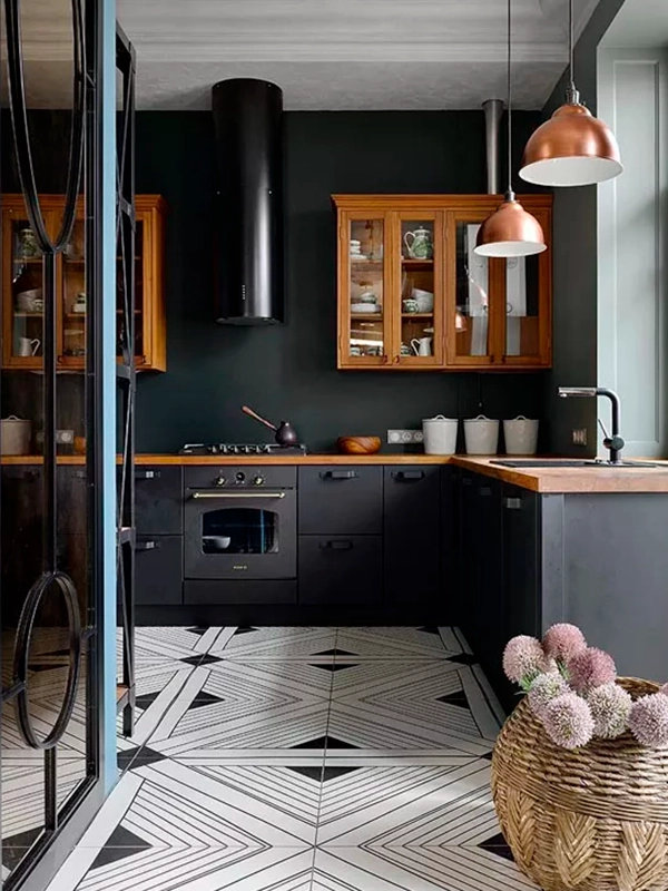 ceramica preta para cozinha 