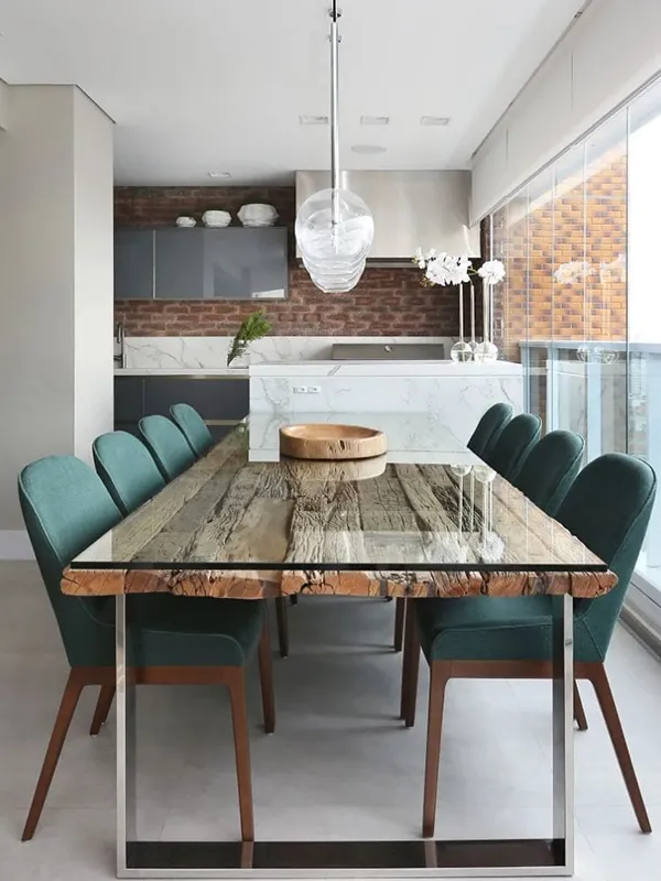 destacando a sala de jantas 