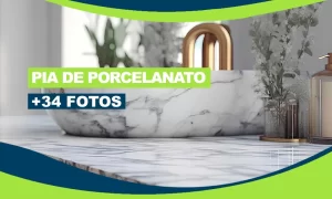 pia de porcelanato
