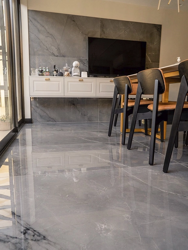 sustentabilidade com piso cinza