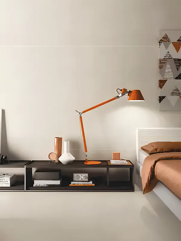 quarto com ceramica retificada 