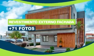 revestimento externo fachada
