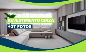 Revestimento cinza