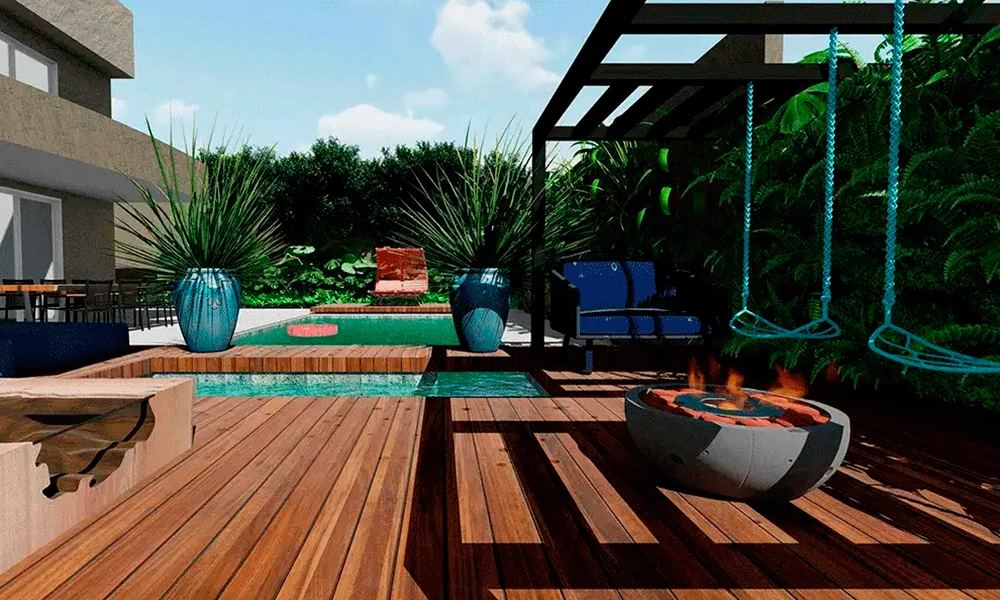 pergolado na area de lazer 1