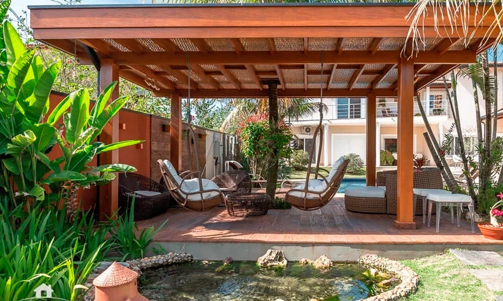 pergolado na area de lazer 15