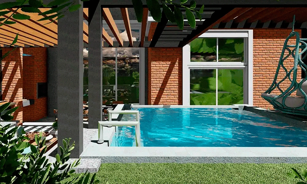 pergolado na area de lazer 3