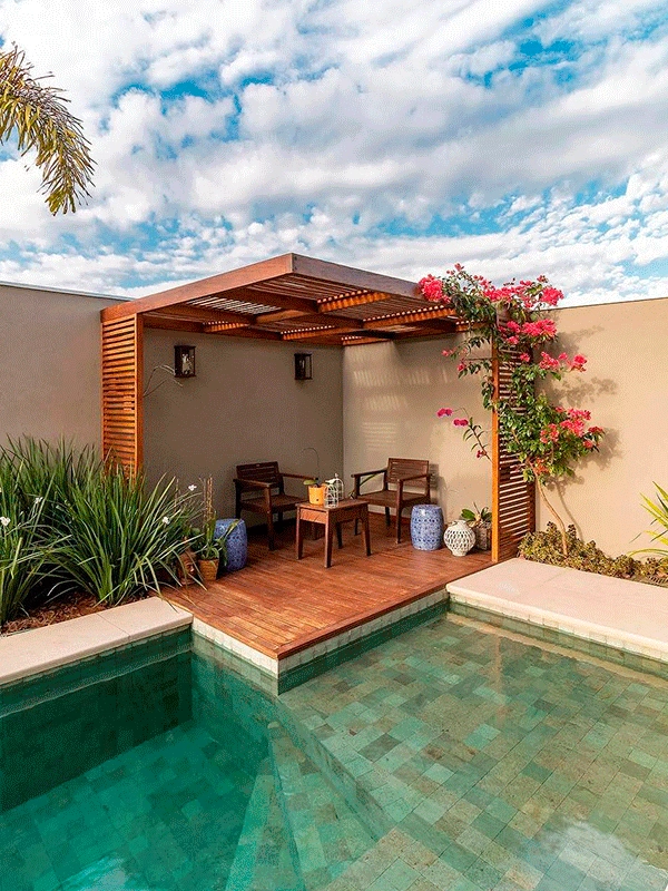 pergolado na area de lazer 31