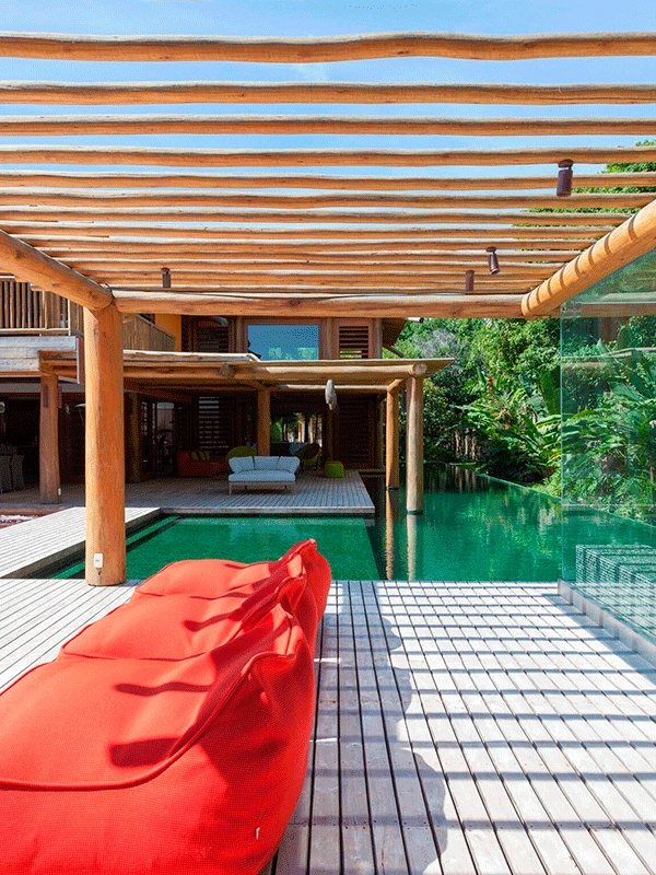 pergolado na area de lazer 33