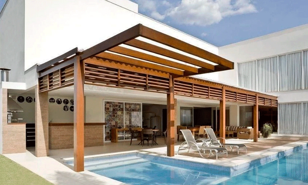 pergolado na area de lazer 6